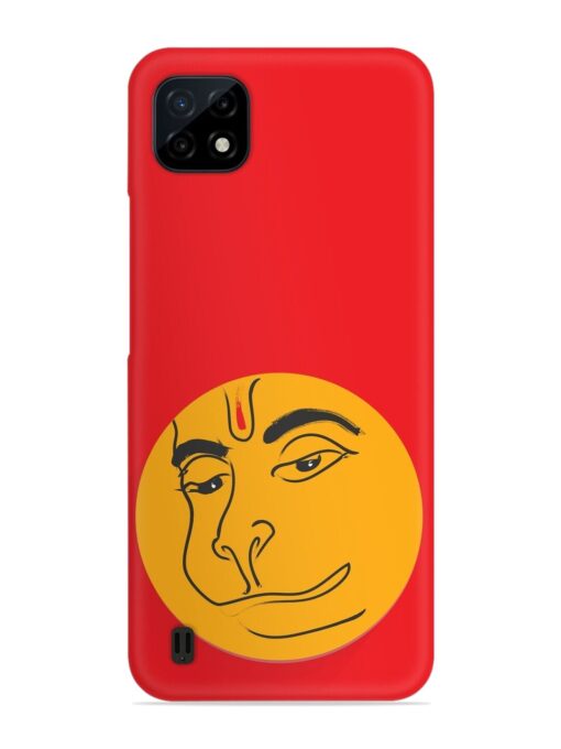 Lord Hanuman Vector Snap Case for Realme C20 Zapvi