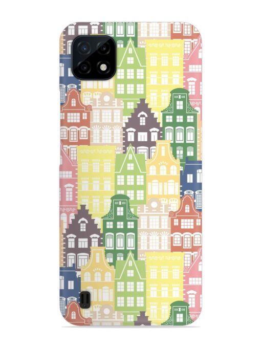 Seamless Shapes Pattern Snap Case for Realme C20 Zapvi