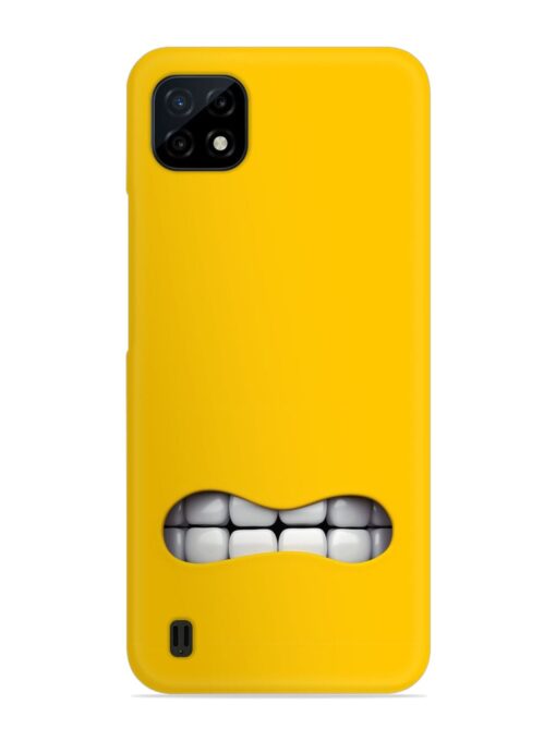 Mouth Character On Snap Case for Realme C20 Zapvi