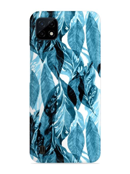 Leaves Pattern Jungle Snap Case for Realme C20 Zapvi