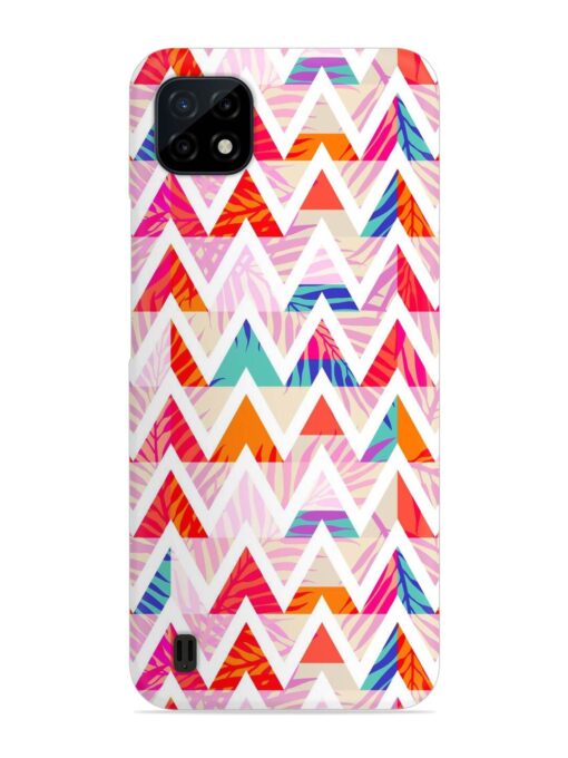 Abstract Triangle Background Snap Case for Realme C20 Zapvi