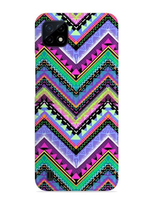 Tribal Aztec Print Snap Case for Realme C20 Zapvi