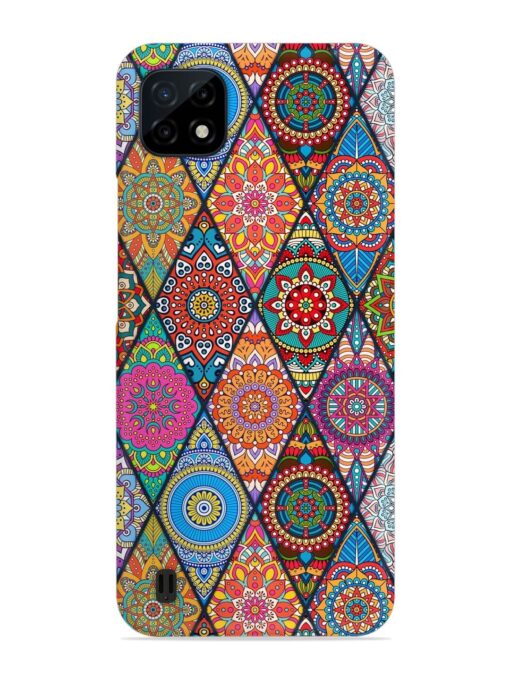 Seamless Tile Pattern Snap Case for Realme C20 Zapvi