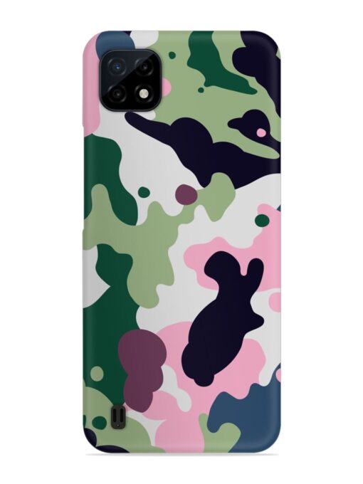 Seamless Funky Camouflage Snap Case for Realme C20 Zapvi