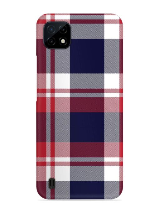 Classic Plaid Tartan Snap Case for Realme C20 Zapvi