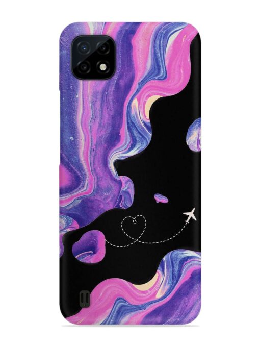 Glitter Art Snap Case for Realme C20 Zapvi