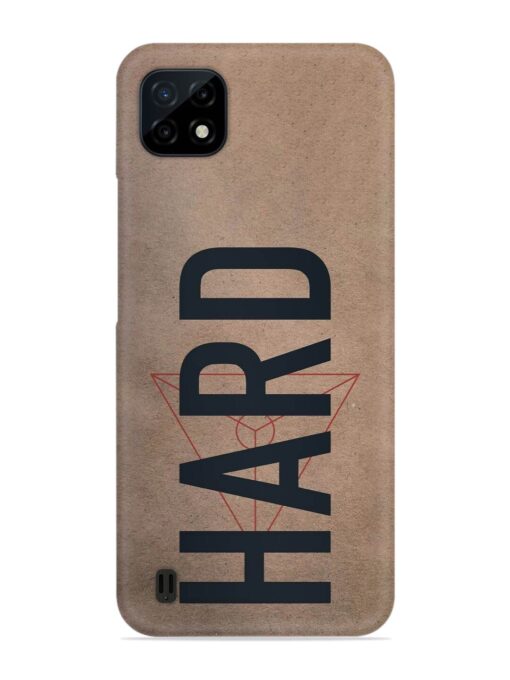 Hard Typo Snap Case for Realme C20 Zapvi