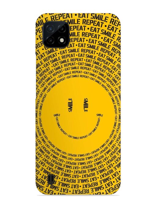 Smiley Snap Case for Realme C20 Zapvi