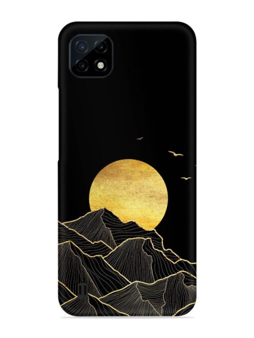 Golden Sunrise Snap Case for Realme C20 Zapvi