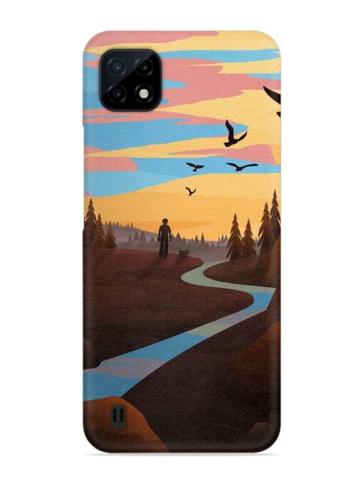 Natural Landscape Art Snap Case for Realme C20 Zapvi