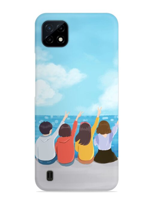 Happy Kids Snap Case for Realme C20 Zapvi