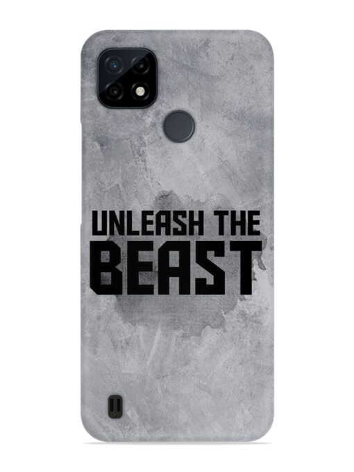 Unleash The Beast Snap Case for Realme C21 Zapvi