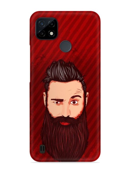 Beardo Man Snap Case for Realme C21Y Zapvi