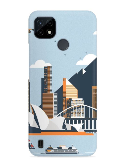 Sydney Opera Landscape Snap Case for Realme C21Y Zapvi