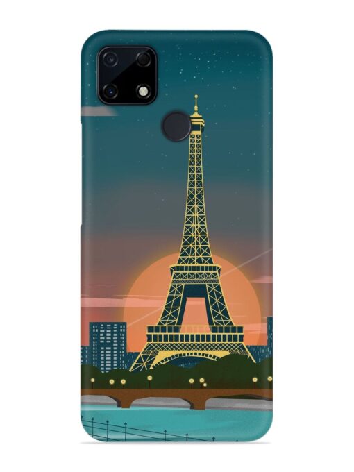 Scenery Architecture France Paris Snap Case for Realme C25S Zapvi