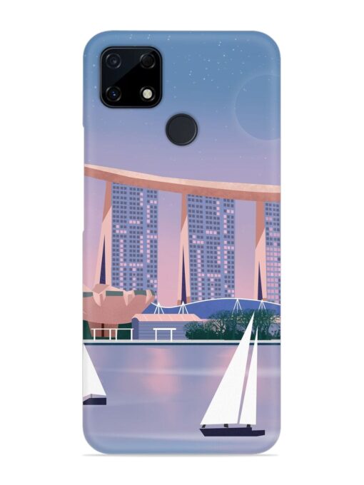 Singapore Scenery Architecture Snap Case for Realme C25S Zapvi