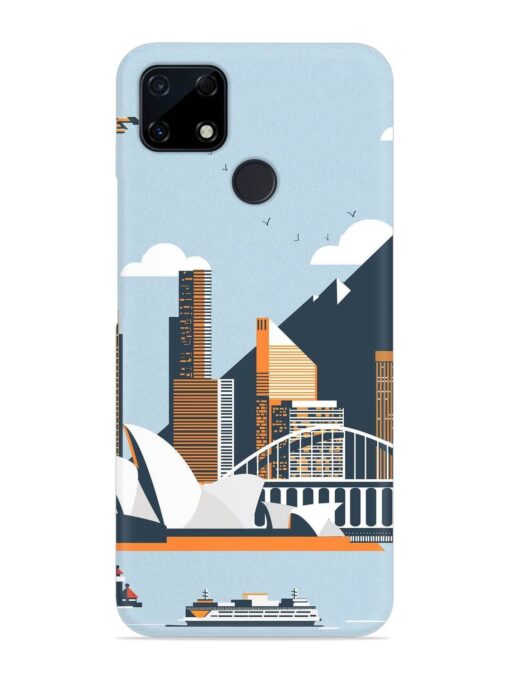 Sydney Opera Landscape Snap Case for Realme C25S Zapvi