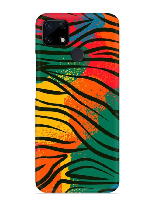 Bright Colorful Snap Case for Realme C25S Zapvi