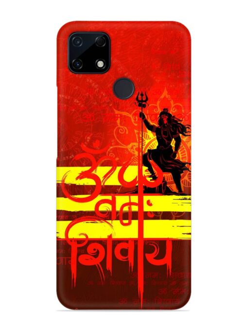 Illustration Lord Shiva Snap Case for Realme C25S Zapvi