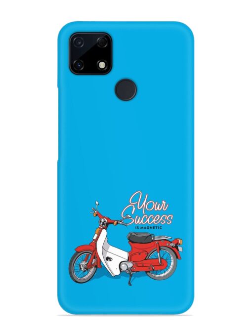 Motorcycles Image Vector Snap Case for Realme C25S Zapvi