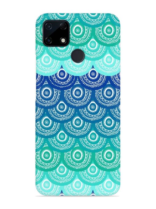 Ethnic Seamless Pattern Snap Case for Realme C25S Zapvi