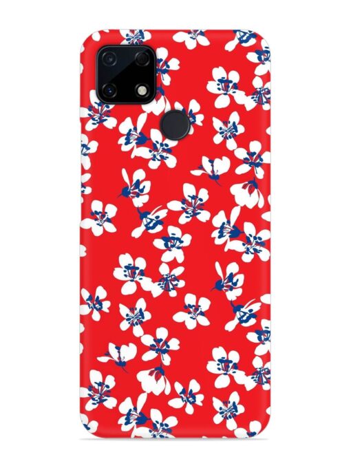 Hand Drawn Abstract Snap Case for Realme C25S Zapvi