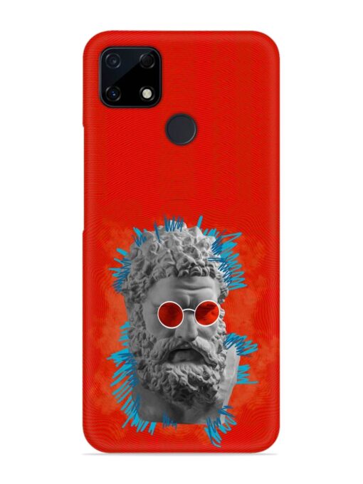 Contemporary Art Concept Snap Case for Realme C25S Zapvi