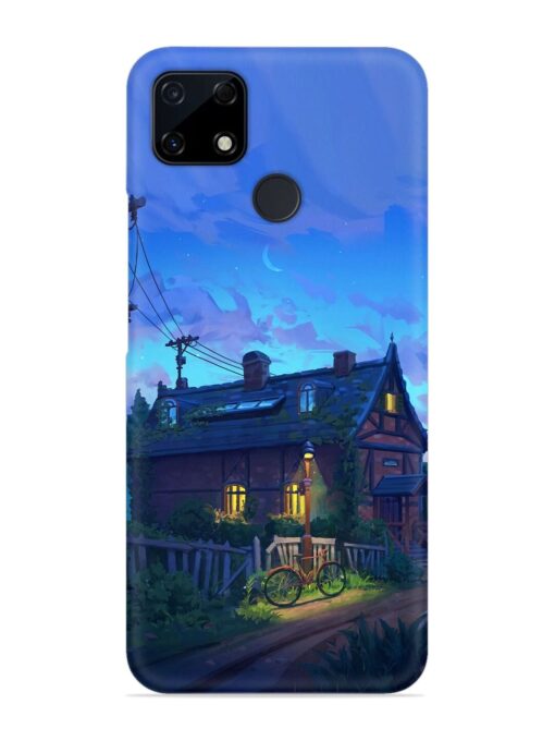 Beautiful Village House Snap Case for Realme C25S Zapvi