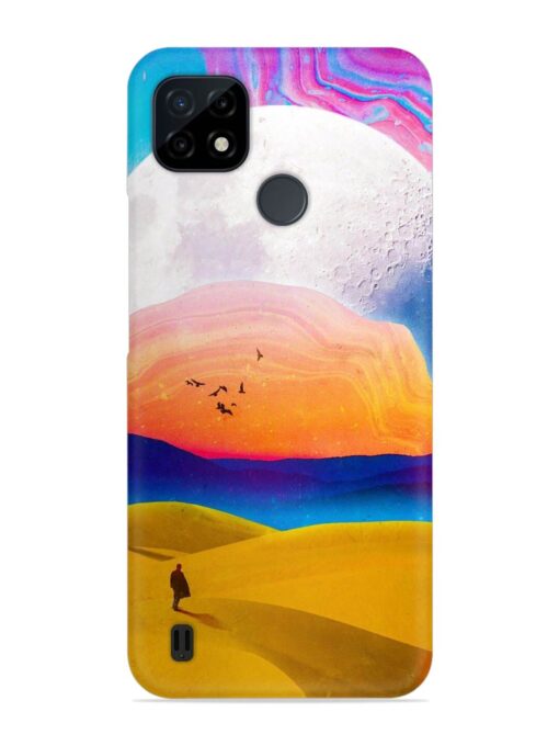 Sandy Desert Snap Case for Realme C25Y Zapvi