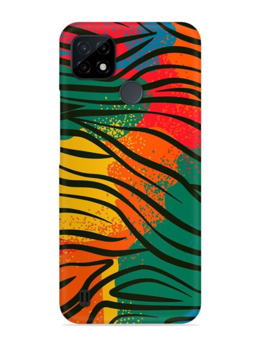 Bright Colorful Snap Case for Realme C25Y Zapvi