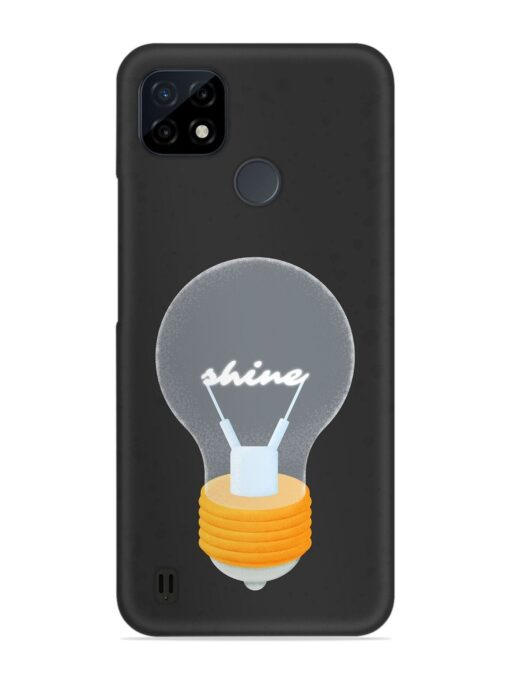 Bulb Background Snap Case for Realme C25Y Zapvi