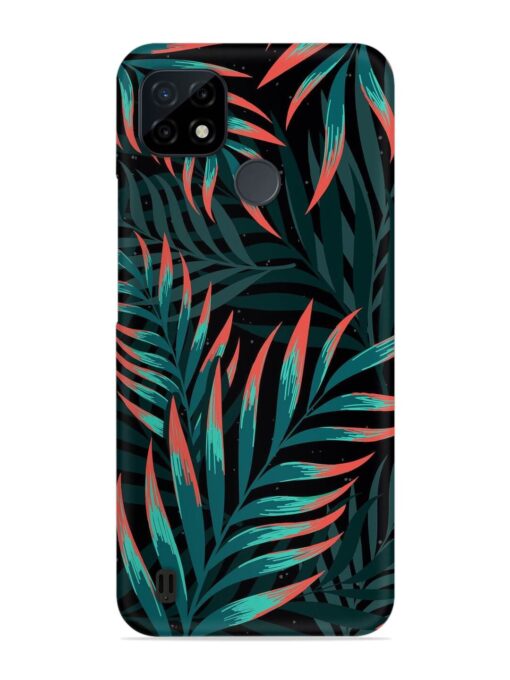 Green Leaf Art Snap Case for Realme C25Y Zapvi