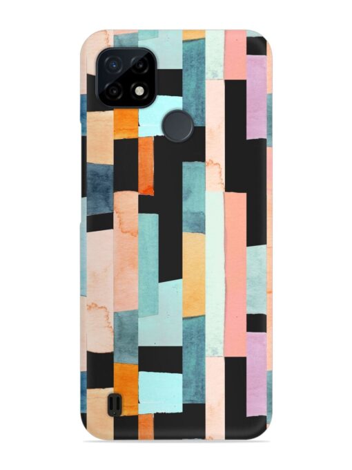 Geometric Seamless Pattern Snap Case for Realme C25Y Zapvi