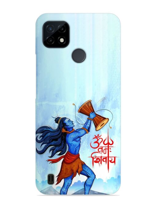 Illustration Lord Shiva Snap Case for Realme C25Y Zapvi