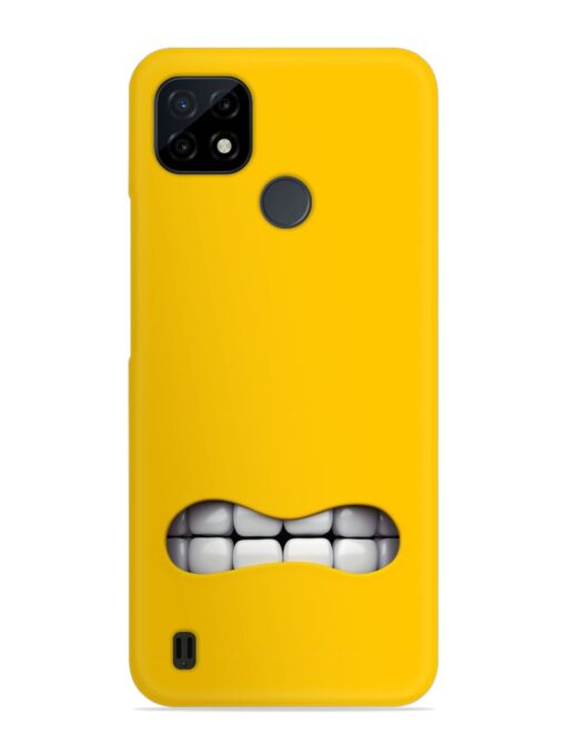 Mouth Character On Snap Case for Realme C25Y Zapvi