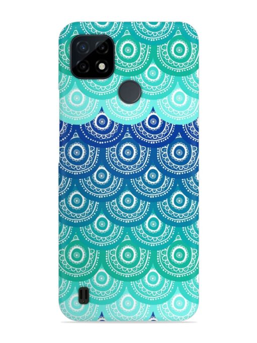 Ethnic Seamless Pattern Snap Case for Realme C25Y Zapvi