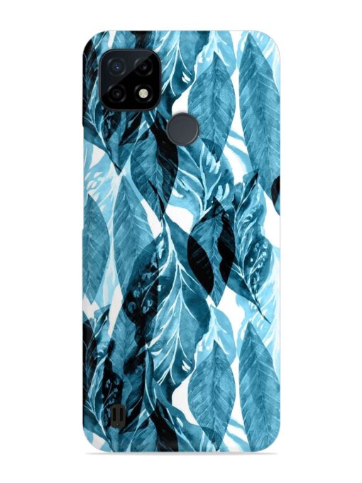 Leaves Pattern Jungle Snap Case for Realme C25Y Zapvi