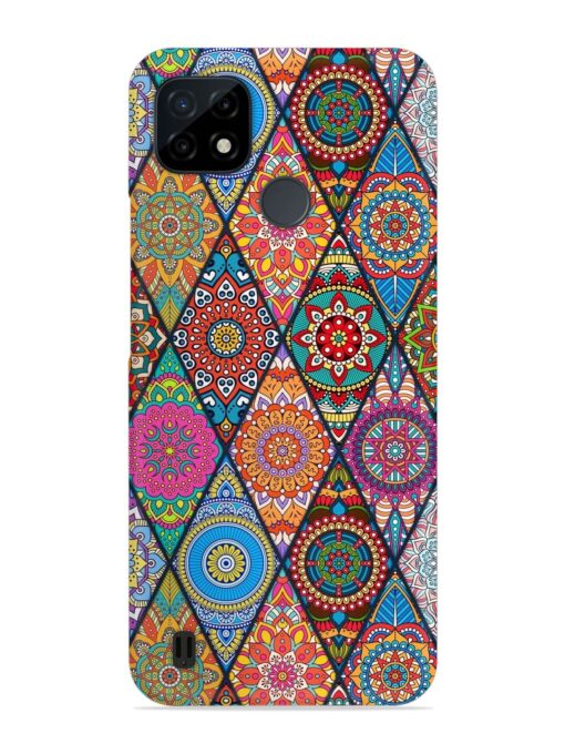 Seamless Tile Pattern Snap Case for Realme C25Y Zapvi