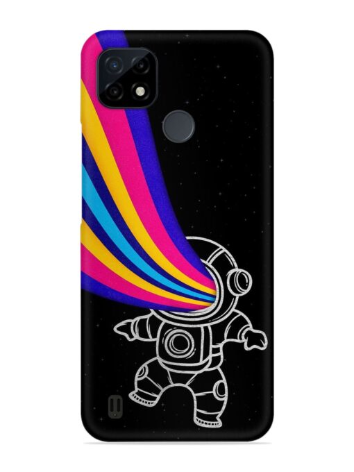 Astronaut Snap Case for Realme C25Y Zapvi