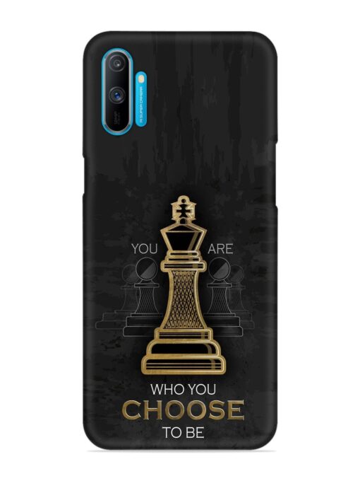 You Are Who Choose To Be Snap Case for Realme C3 Zapvi