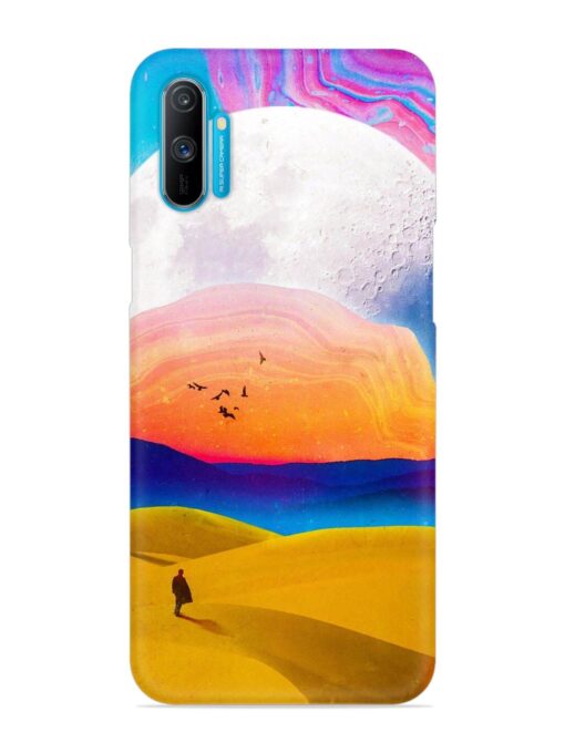 Sandy Desert Snap Case for Realme C3 Zapvi