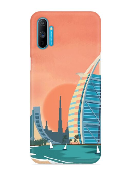 Dubai Architectural Scenery Snap Case for Realme C3 Zapvi