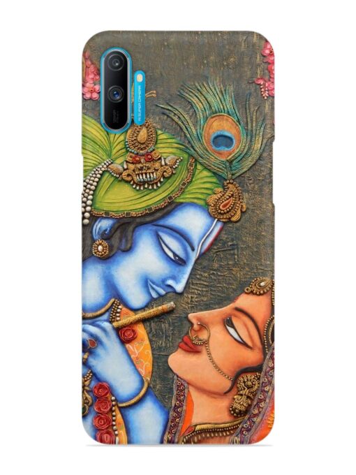 Lord Radha Krishna Flute Art Snap Case for Realme C3 Zapvi