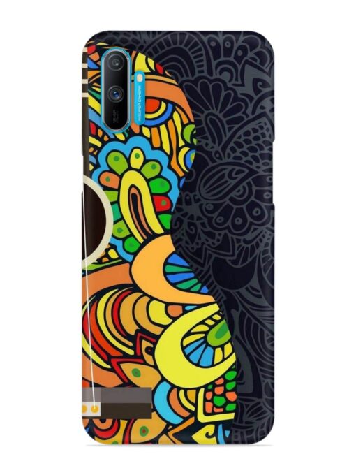 Guitar Vector Art Snap Case for Realme C3 Zapvi