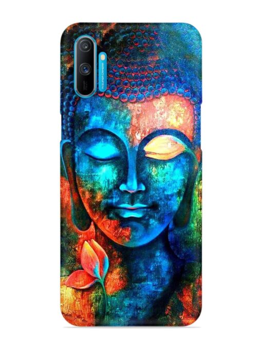 Buddha Painting Snap Case for Realme C3 Zapvi