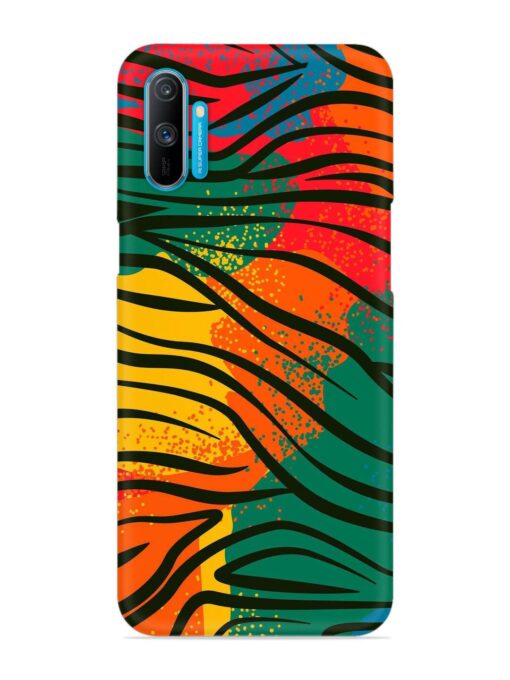 Bright Colorful Snap Case for Realme C3 Zapvi