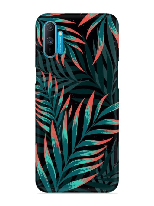 Green Leaf Art Snap Case for Realme C3 Zapvi