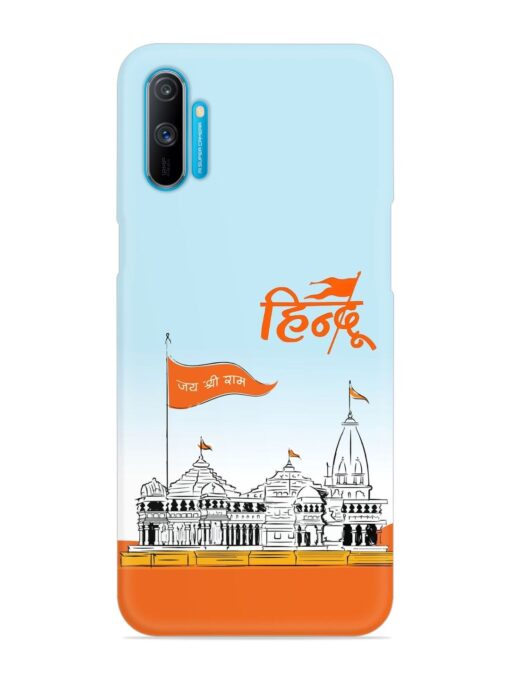 Ram Mandir Hindu Snap Case for Realme C3 Zapvi