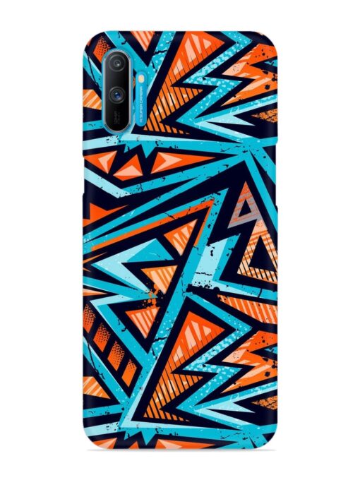 Abstract Seamless Grunge Snap Case for Realme C3 Zapvi