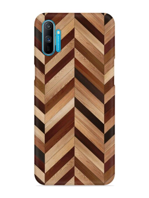 Seamless Wood Parquet Snap Case for Realme C3 Zapvi